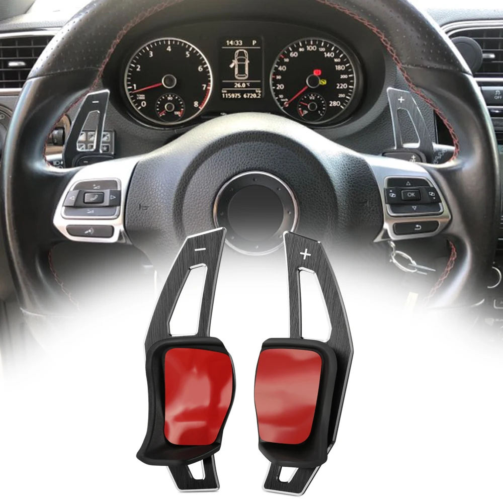 DSG удлиненный чехол-накладка на руль для VW Golf 5 6 MK6 GTI R Jetta MK5 Passat B6 B7 CC Polo Sharan Tiguan Seat