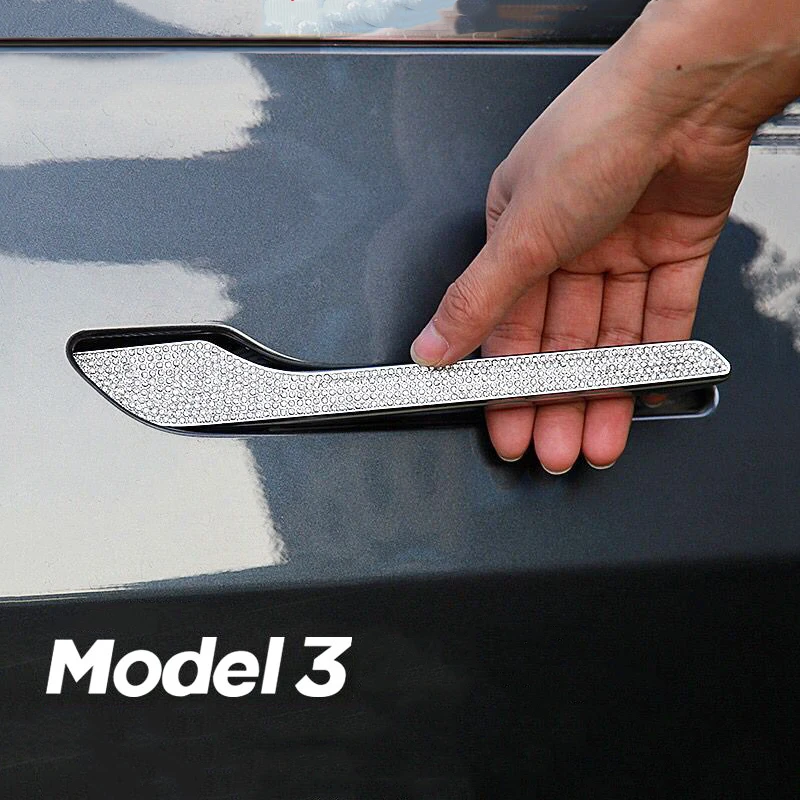 Автомобильные Стайлинг Аксессуары для Tesla модель 3 руль багажник логотип дверная