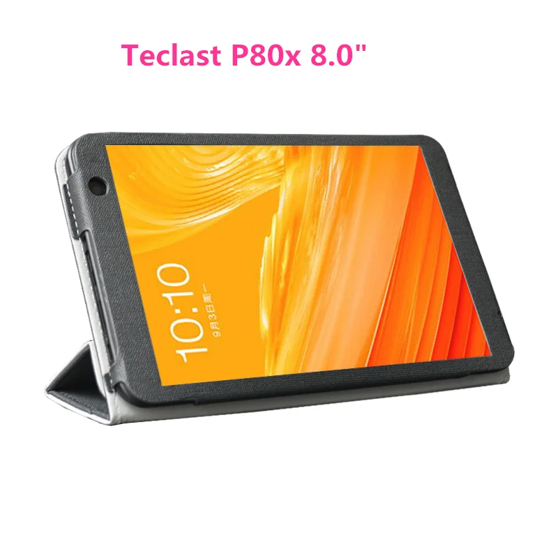 Чехол для Teclast P80X из искусственной кожи чехол с функцией подставки P80 P80H защитный