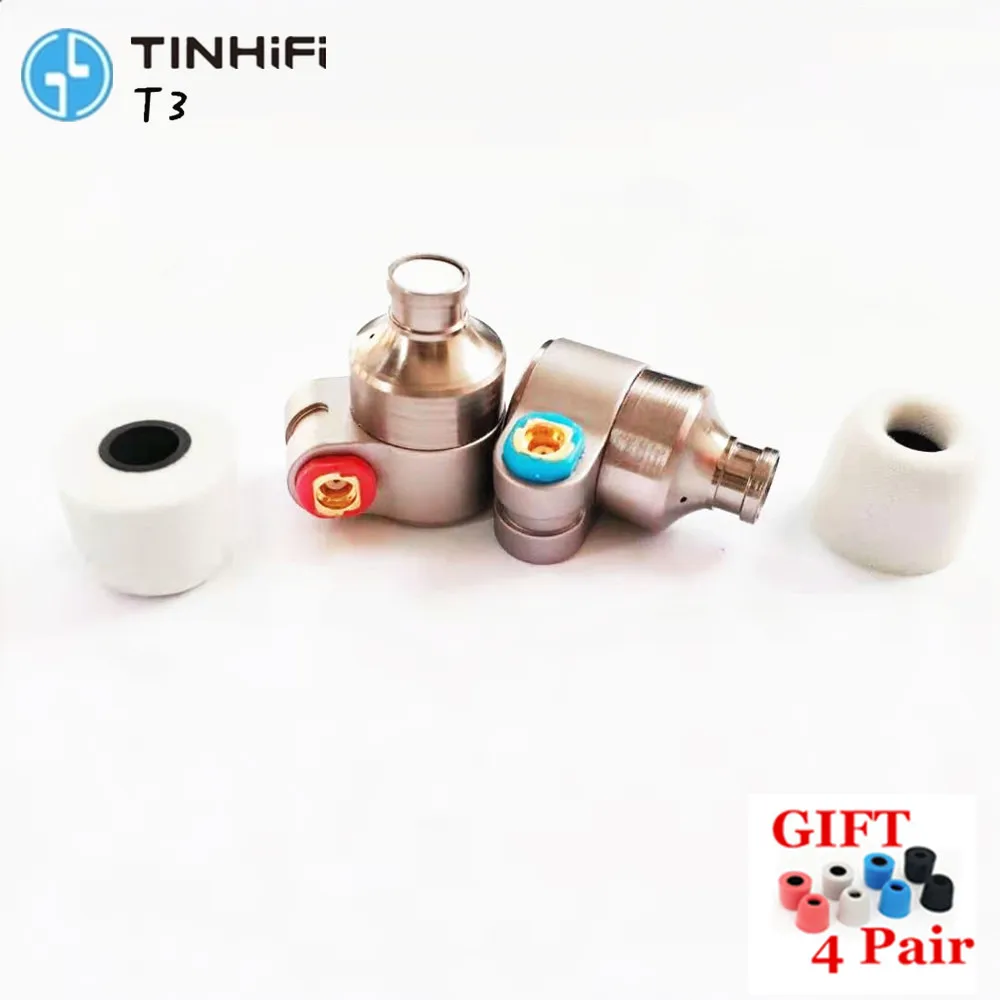TinHIFI T3 наушники в ухо 1BA+ 1DD Ноулз привод HIFI наушники металлические наушники-вкладыши с позолоченным SPC кабелем T2 PRO ZST P1 C12 V90 V80 C10 S2 PRO