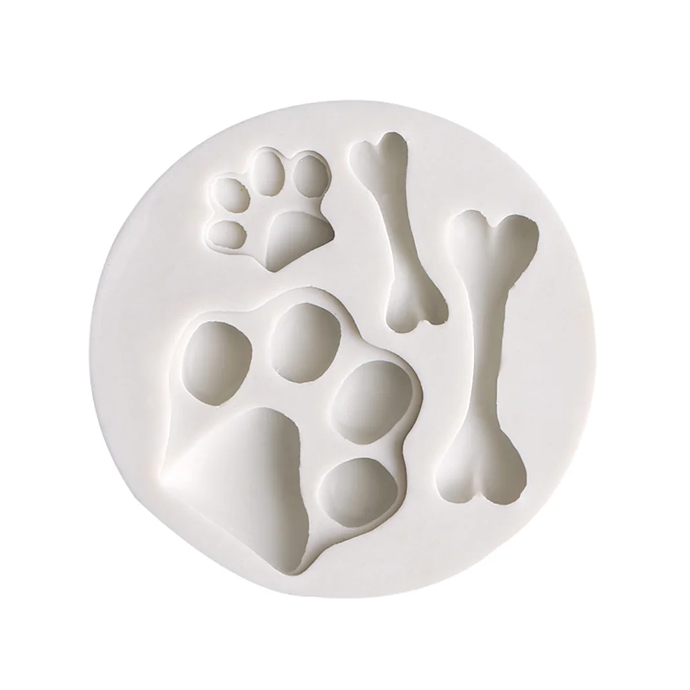 

1pc Paw Bones Lace Silicone Cake Resin Mold Fondant Mold Cake Decorating Tools Pastry Kitchen Baking Accessories FTM316