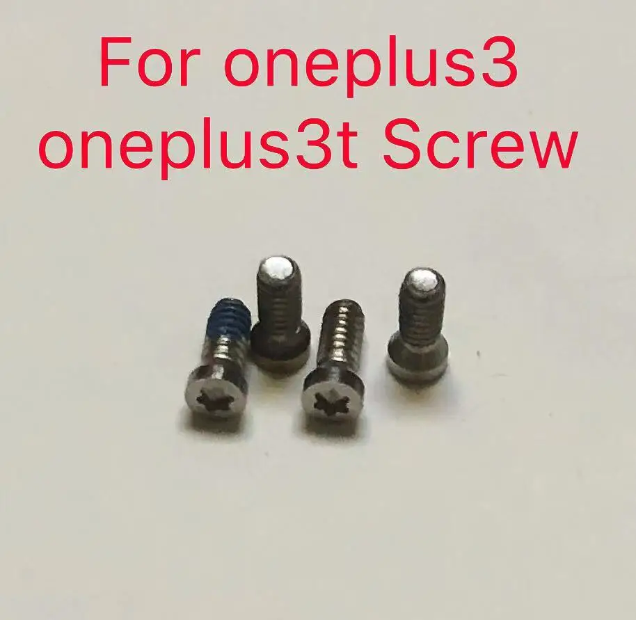 2 шт./лот для oneplus 3 A3000 oneplus 5 A5000 oneplus 3 oneplus 3T A3010 винт