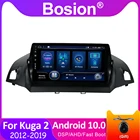 Автомагнитола Bosion DSP IPS с GPS для Ford Kuga 2 Escape 3 2012-2019, Android 10, мультимедийный видеоплеер, навигация GPS, 2 Din