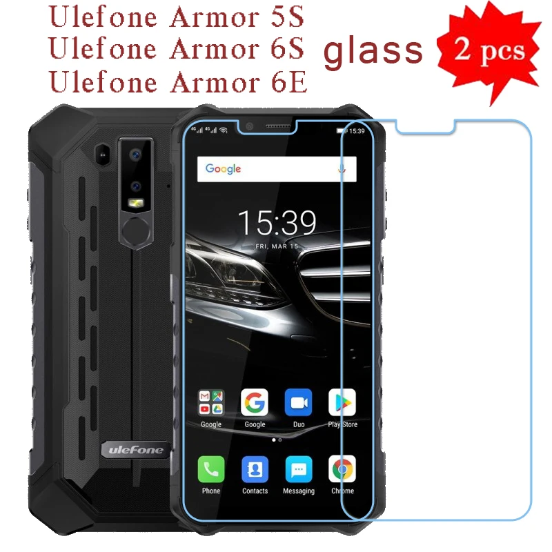 2 1 шт. для Ulefone Power 6 S 5S 6E Стекло телефон Экран протектор Защитная Предотвращающая