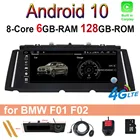 Автомагнитола на Android 10, стереоплеер с GPS-навигацией для BMW серий 7, F01, F02, 2009, 2010, 2011, 2012, 2013, 2014, 2015, система CIC NBT