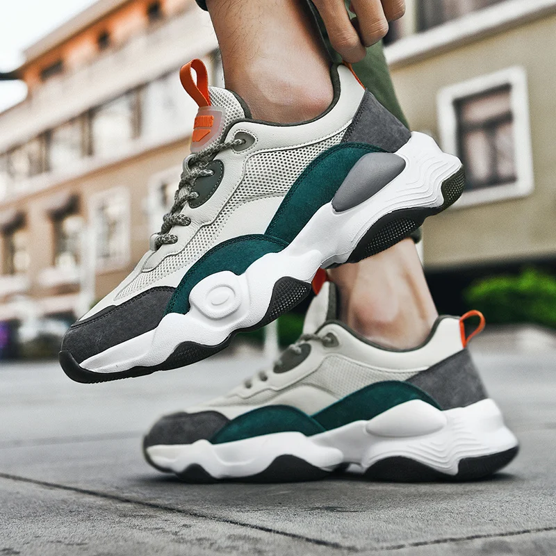 

Мужские теннисные кроссовки, мужские кроссовки, мужские кроссовки для гонок, мужская обувь 2018, Белые Повседневные слипоны и кроссовки