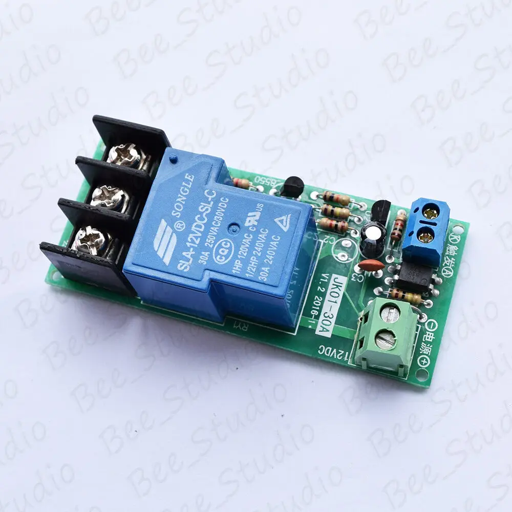 Многофункциональный релейный модуль Optocouple переключатель с таймером 12 В