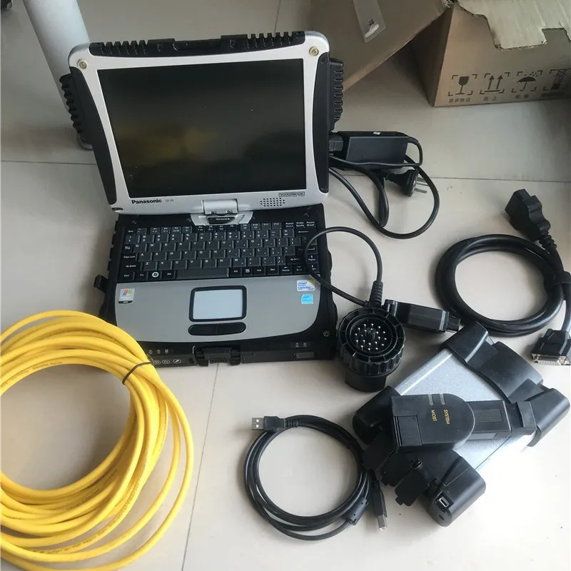 

ICOM NEXT A + B + C Авто диагностический инструмент программирования для BMW ICOM NEXT A2 HDD программное обеспечение 12/2020 + CF-19 Toughbook CF19 ноутбук