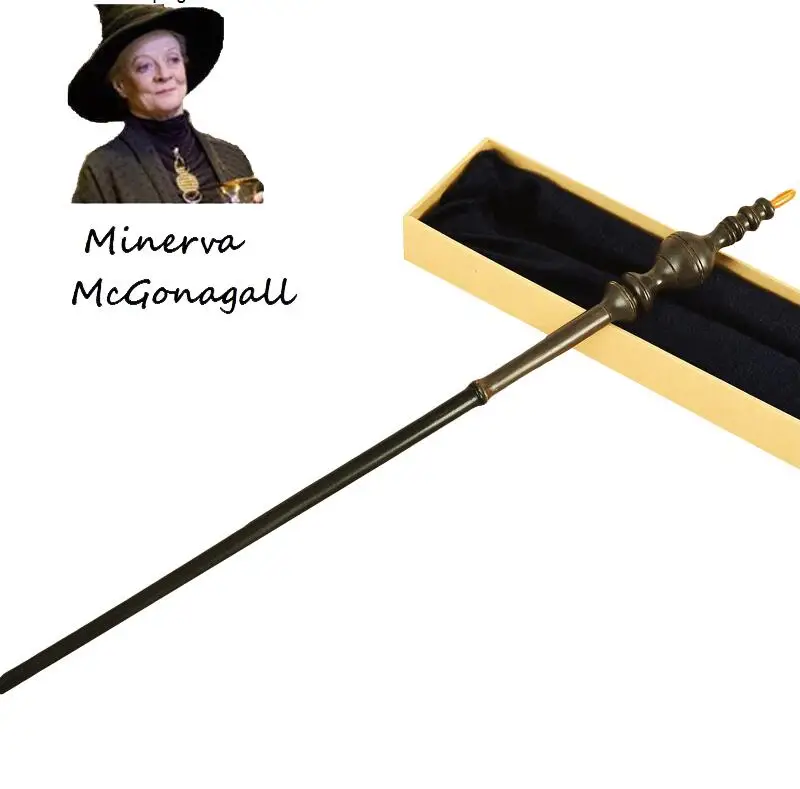 Оригинальная версия металлический сердечник Deluxe COS Colsplay Core Luna Voldemort Гермиона Волшебная волшебная палочка подарочная упаковка