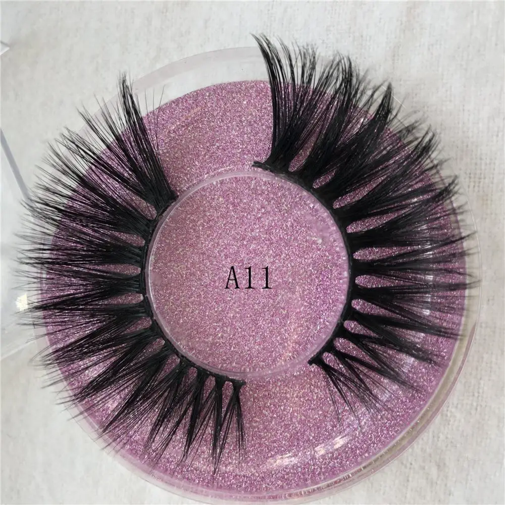 

3D Mink Fur False Eyelashes Dramatic Fluffy Natural Long Fake Lashes Volume Cruelty Free Mink False Eyelashes Upper Lashes