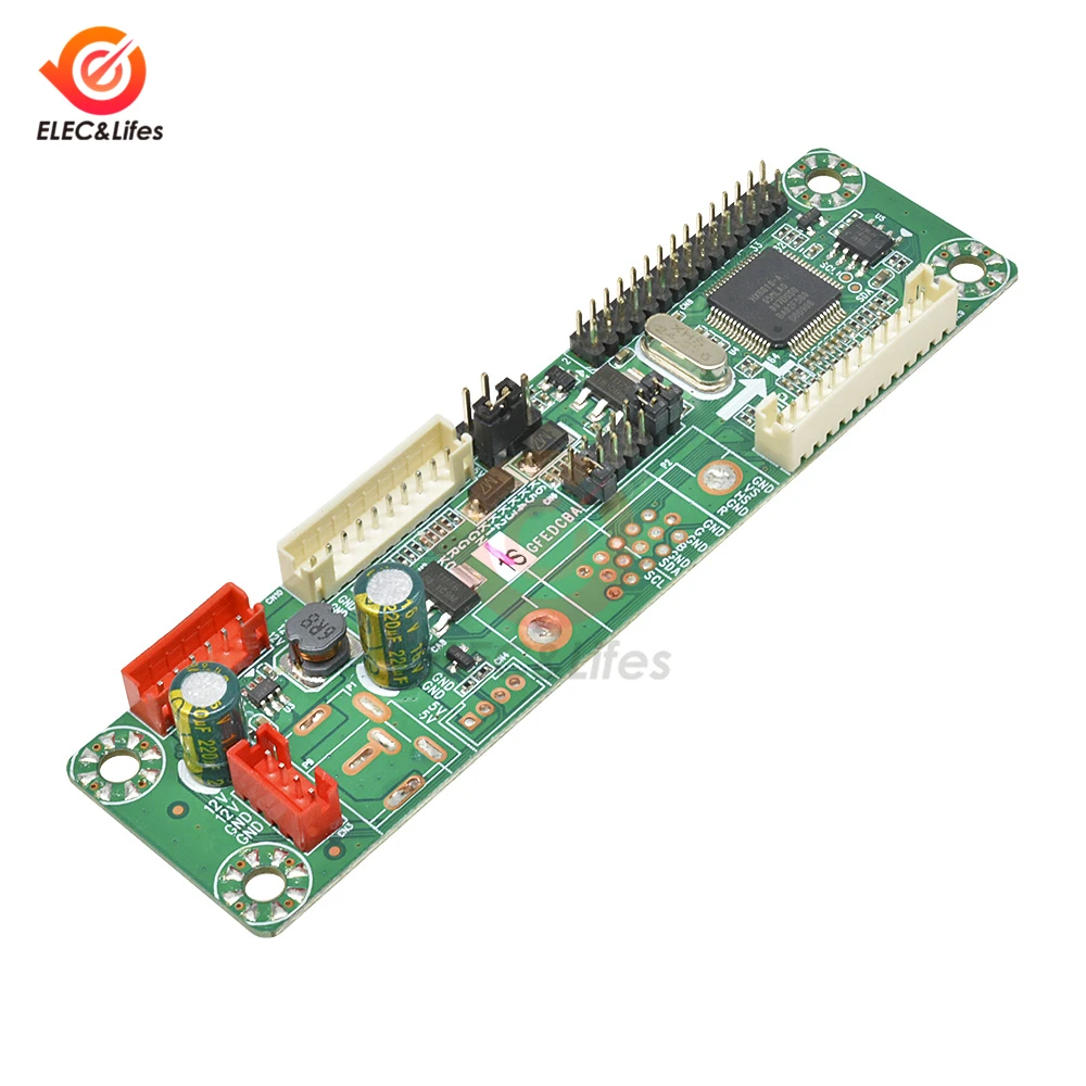 Only MT6820-MD board 1 комплект 1 канал VGA Видео MT6820 MT6820-MD HX6820-A HX6820 V2.0 универсальный модуль платы драйвера+ LVDS кабель ЖК-дисплей FHD - Цвет: Only MT6820-MD board