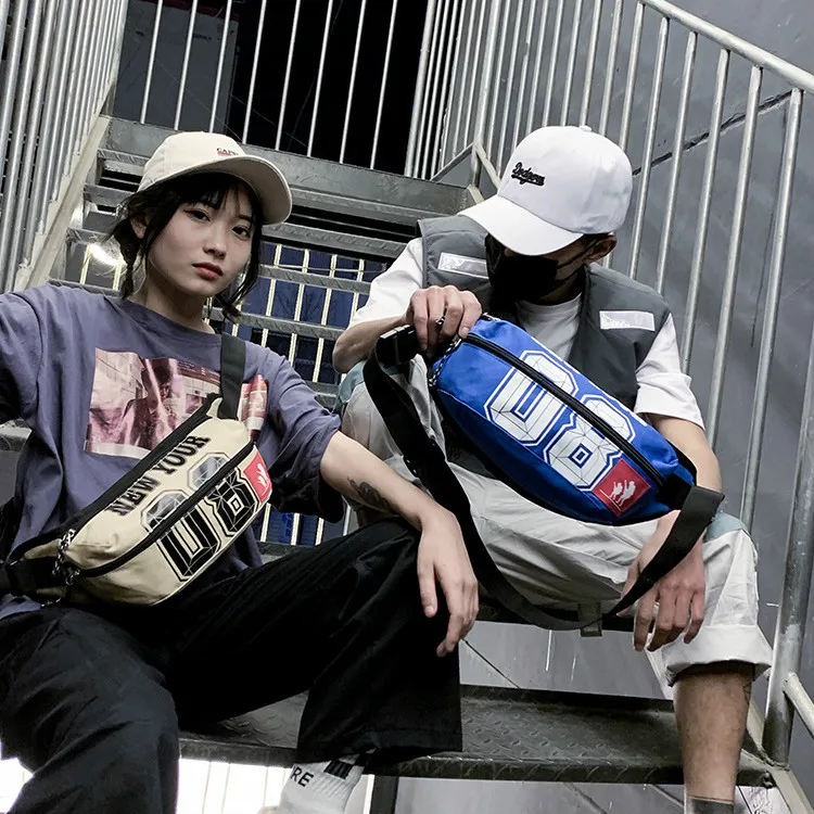 Новинка 2020 холщовая нагрудная сумка унисекс модная поясная для путешествий