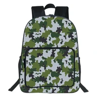 camouflage backpack teens casual college style cartoon bookbag students school backpack children bag mochilas boy girl bag gift