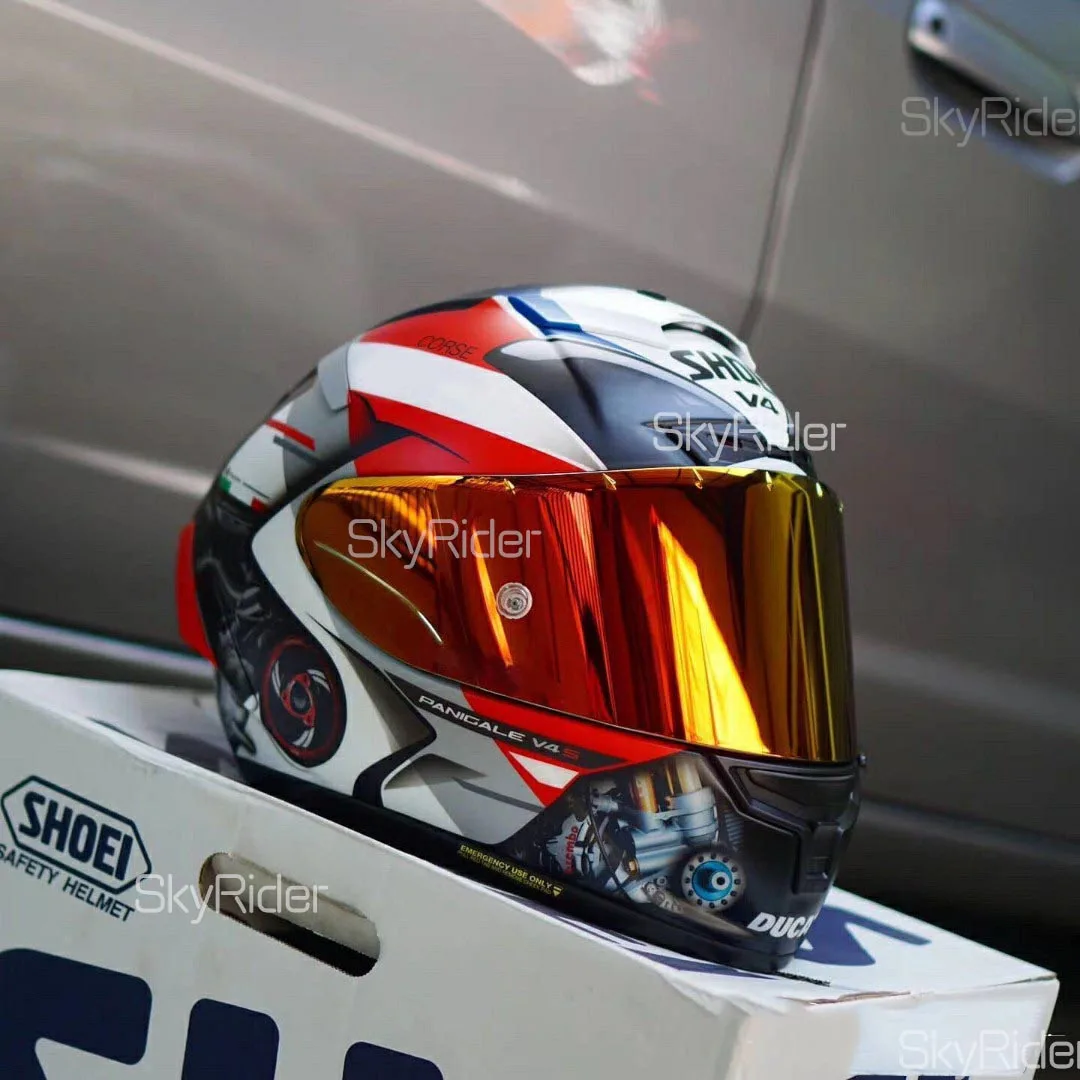 Полнолицевой мотоциклетный шлем X14 white du Riding Motocross Racing Motobike helmet Casco De Motocicleta |