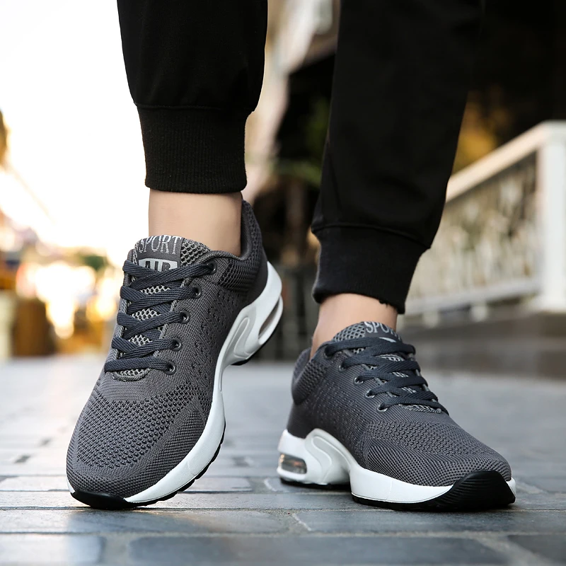 Мужская повседневная обувь кроссовки уличная спортивная для бега Homme модные