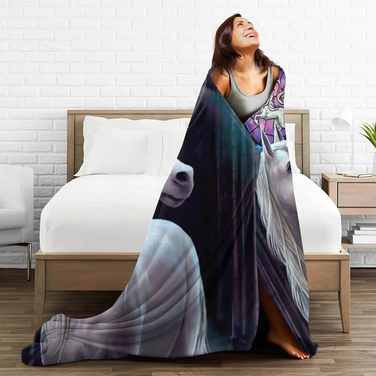 

3D Cartoon Sherpa Blanket Warm Super Soft Flannel Office Nap Bedspread Sofa Bedding Plush Quilt Plaids 300699316
