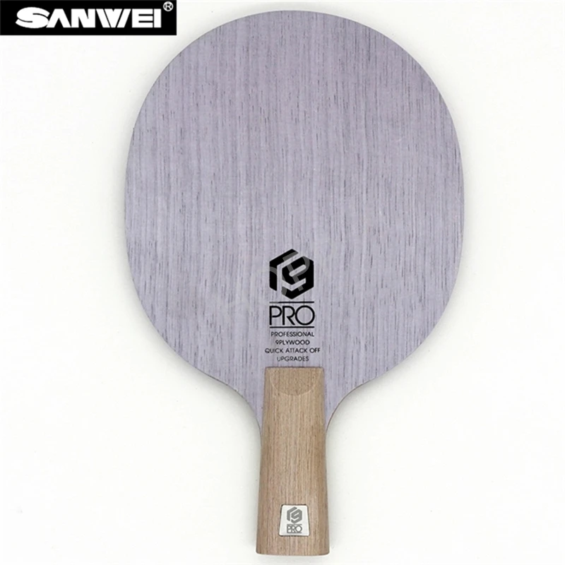 

SANWEI Table Tennis Blade V9 PRO 9 ply pure wood All-around pips-long ping pong racket bat paddle