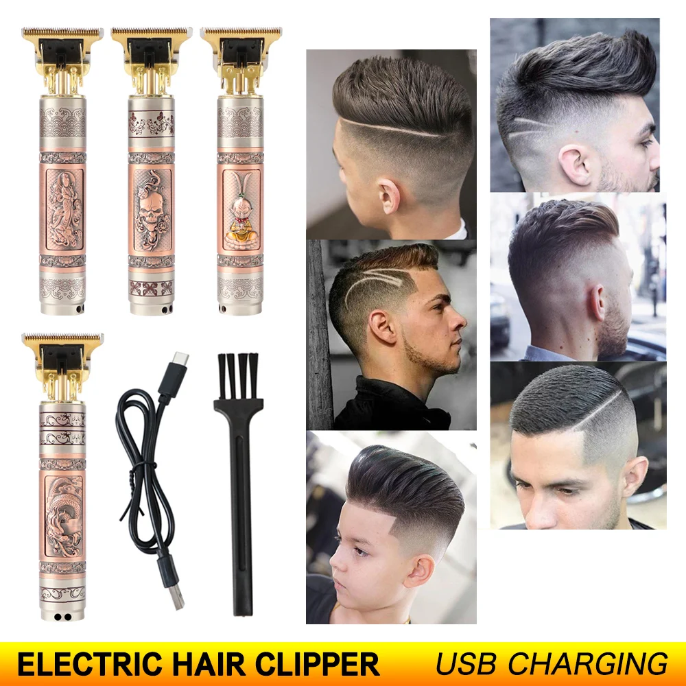 Машинка для стрижки волос Мужская аккумуляторная профессиональный триммер