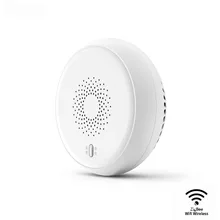 Smoke Sensor Alarm Wireless Mobile Phone Remote Monitoring Fire Protection Home Smoke Detector Anti-Radiation