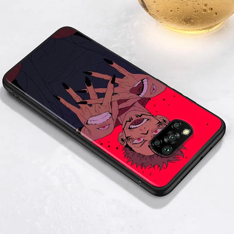jujutsu kaisen satoru gojo anime for xiaomi poco m3 m2 c3 x3 nfc f2 f3 pro x2 f1 pro mi play mix 3 a3 a2 a1 6 5 lite phone case free global shipping