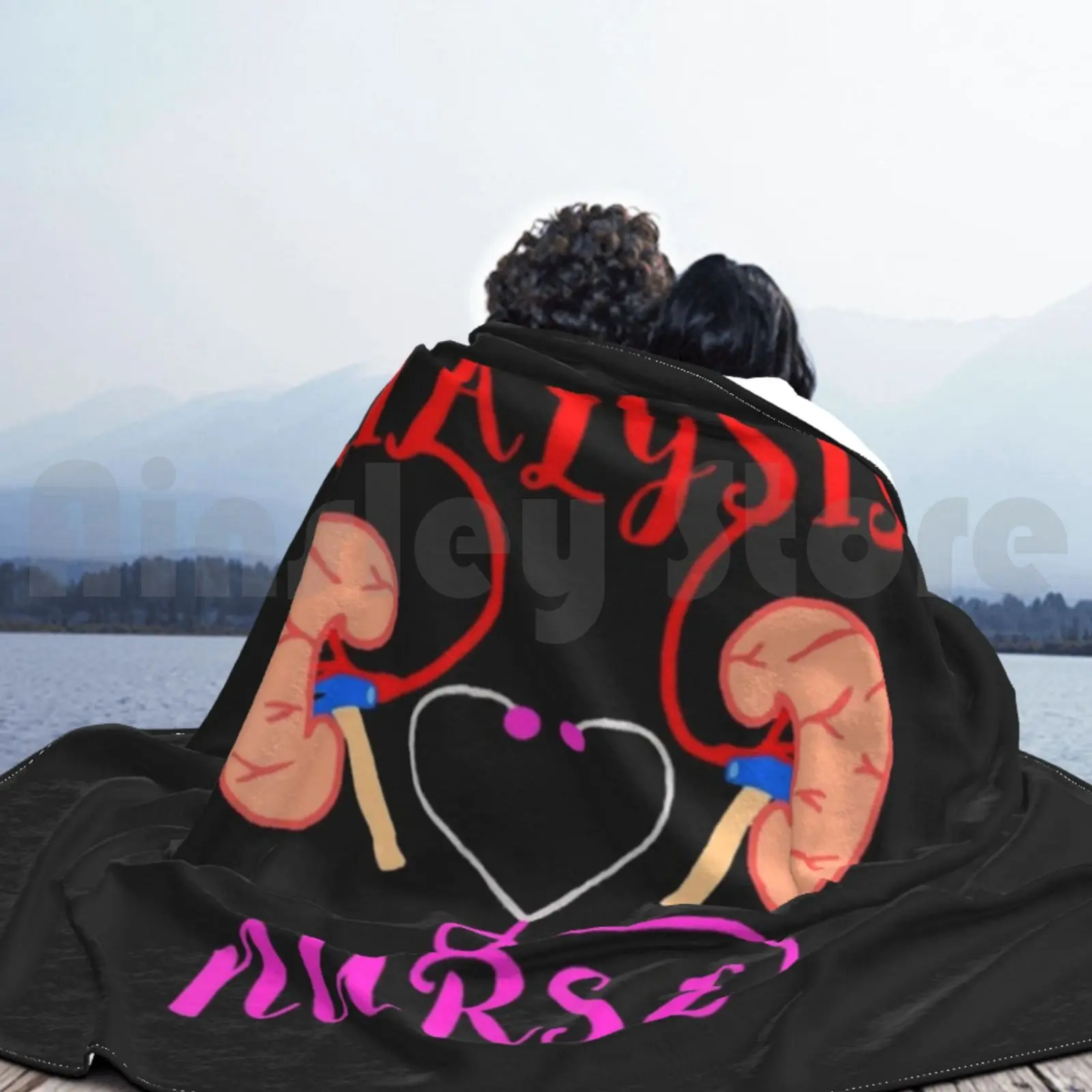 Нефрологическая медсестра для диализа одеяло кормления при почечной