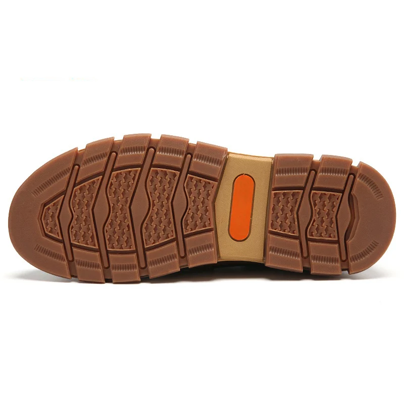 Туфли мужские из натуральной кожи низкие рабочие сапоги уличная модная обувь на