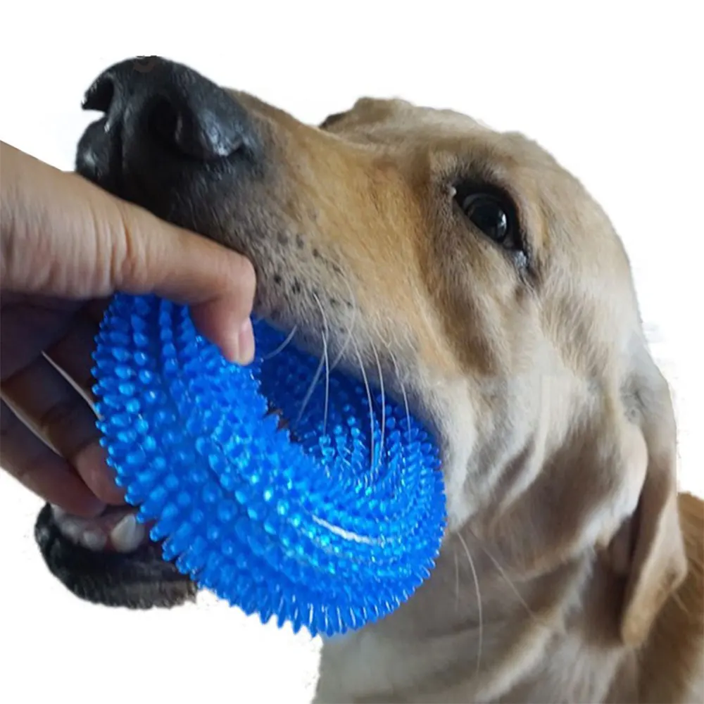 

Pet Toy Bite-Proof Squeak Chew Toy Ball Rubber Sound For Large Dogs Training Funny Pet Rubber Chew Big Dog Toys Randomly Sent
