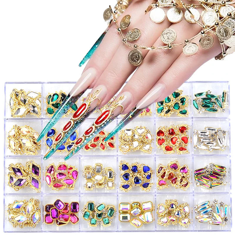 

AB Стразы для профессионального дизайна ногтей набор кристаллов разные формы стеклянный бриллиант с ручкой Дизайн ногтей своими руками акс...