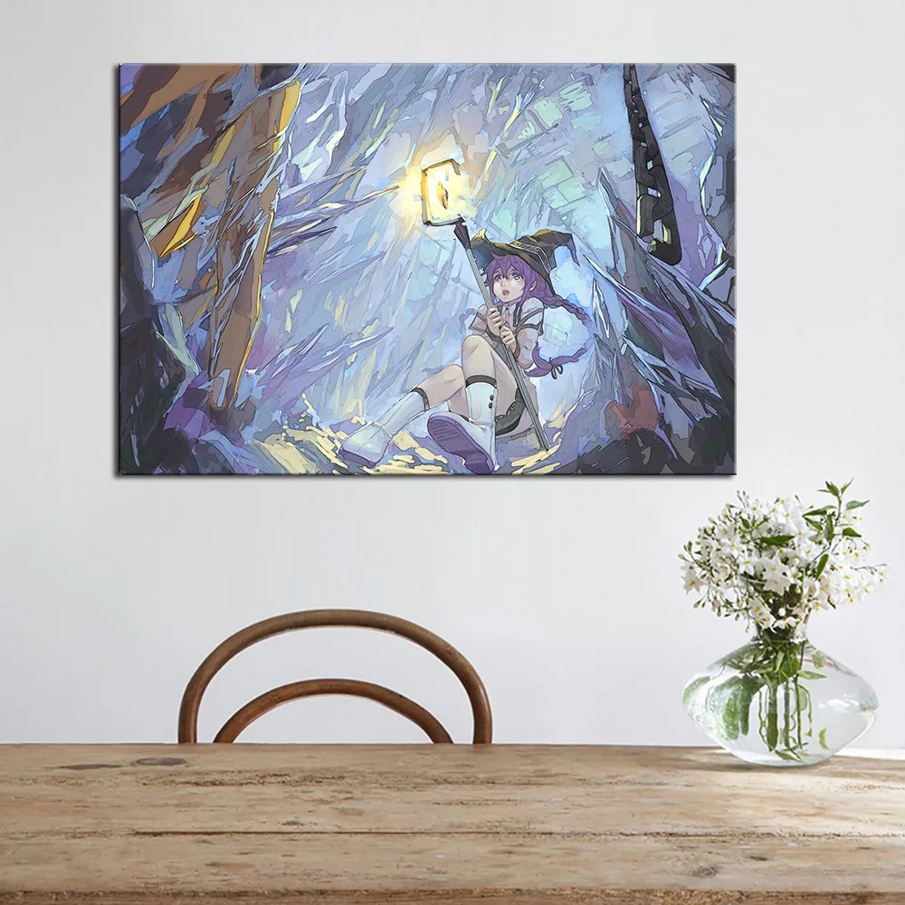 Мушокутенсей Аниме Нордические постеры на холсте Хд печать картина Современное украшение гостиной дома Японское.