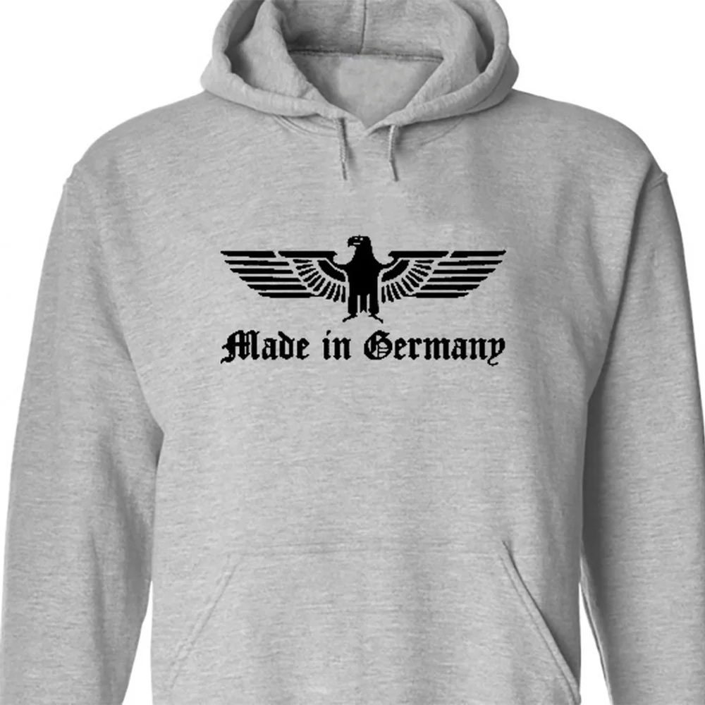 

2021 Made in Germany Hoodie | Reichsadler | Ultras | Biker | Rocker Casual Tops Men Hoodie Sweatershirt