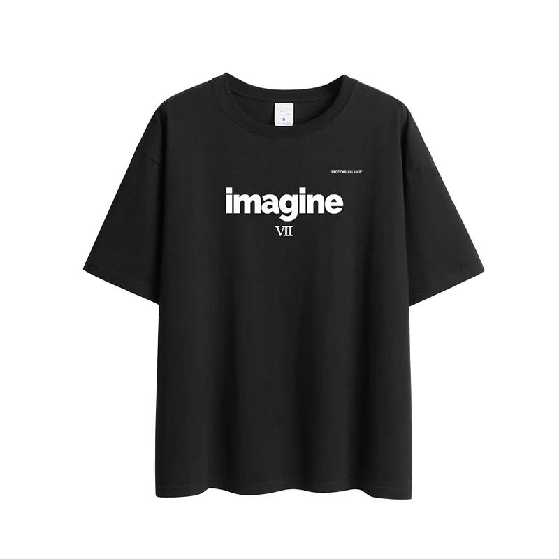 

Women's new letter printing short-sleeved T-shirt women loose cotton Korean half-sleeved top bottoming shirt