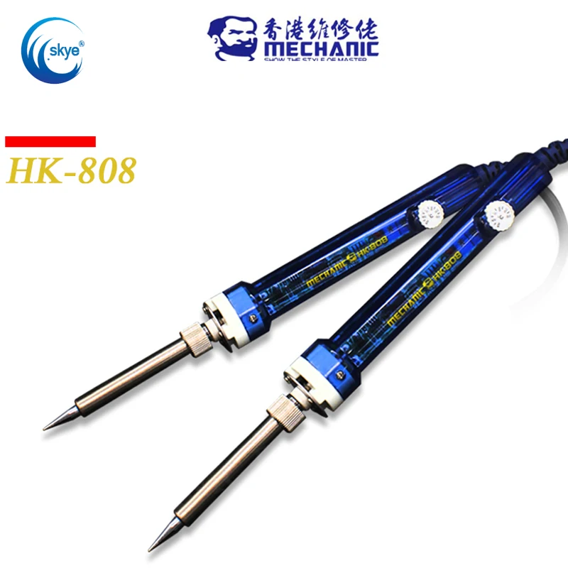 

MECHANIC HK-808 Internal Heating Type Antistatic Adjustable Temperature Electricity Soldering Iron 60W Electric Welding Pen Tool