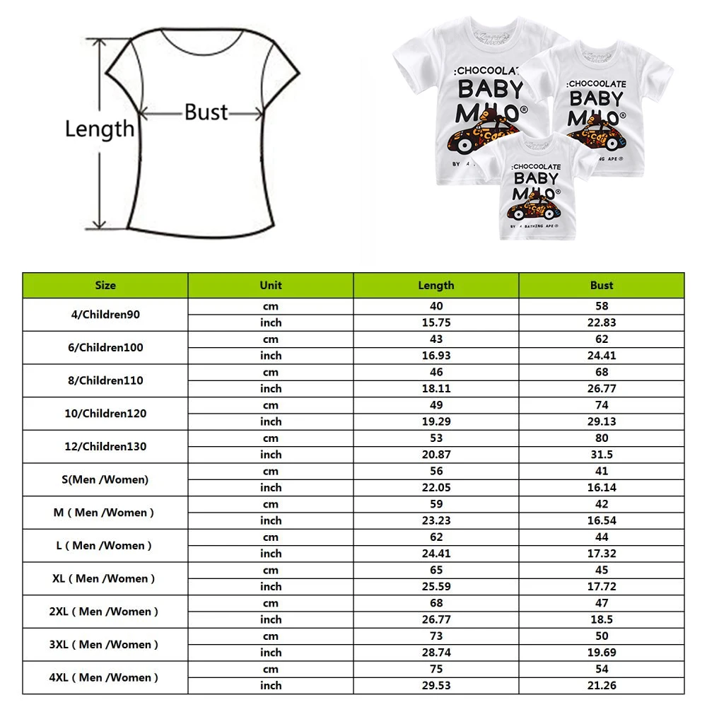 OEAK/Одинаковая одежда для всей семьи Детская Хлопковая футболка Мама и я
