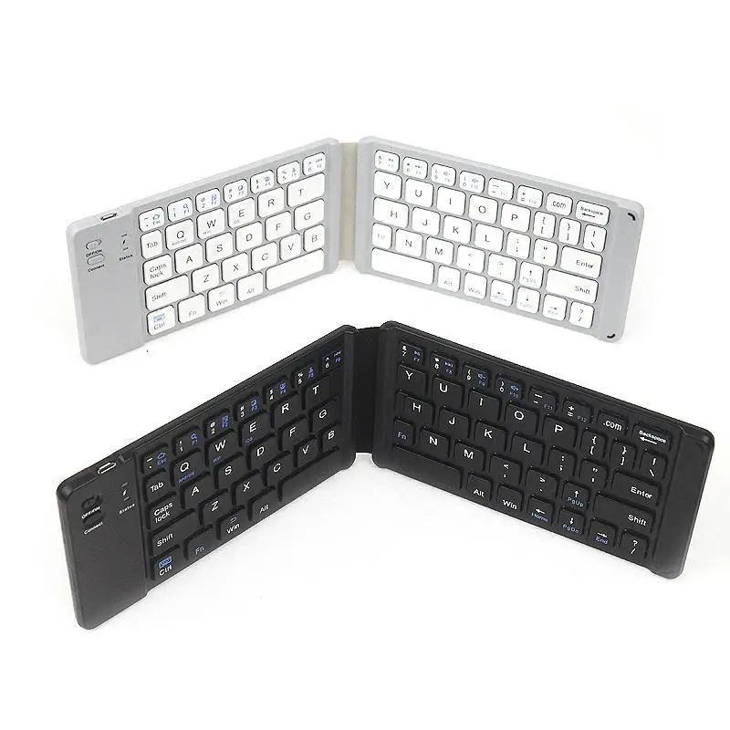 

Bluetooth Keyboard Mini Mobile Phone Tablet IPadtablet Folding USB Charging Wireless External Keyboard