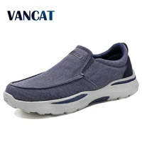 new autumn men canvas shoes breathable casual shoes men loafers comfortable light mens shoes outdoor sneakers vulcanized shoes