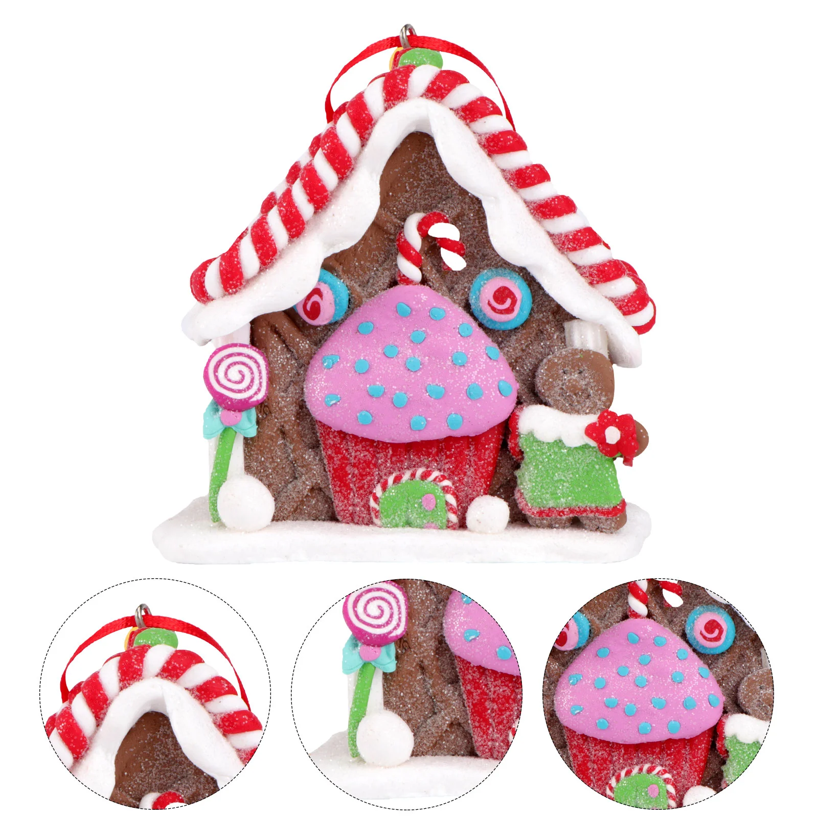 1Pc Simulated Polymer Clay House Desktop Adornments Kids Present Party Layout | Дом и сад