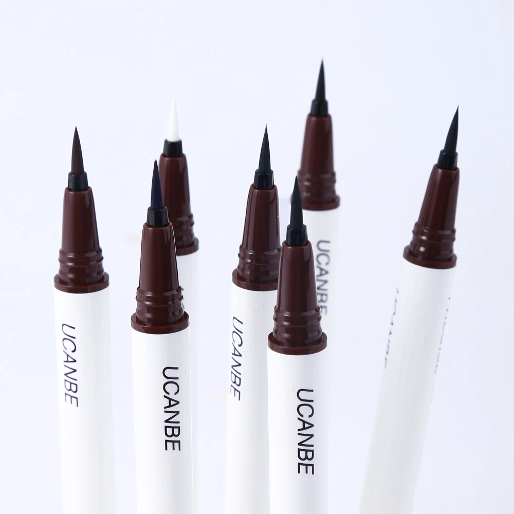 Жидкая подводка для глаз UCANBE карандаш черного и коричневого цвета с ультратонким
