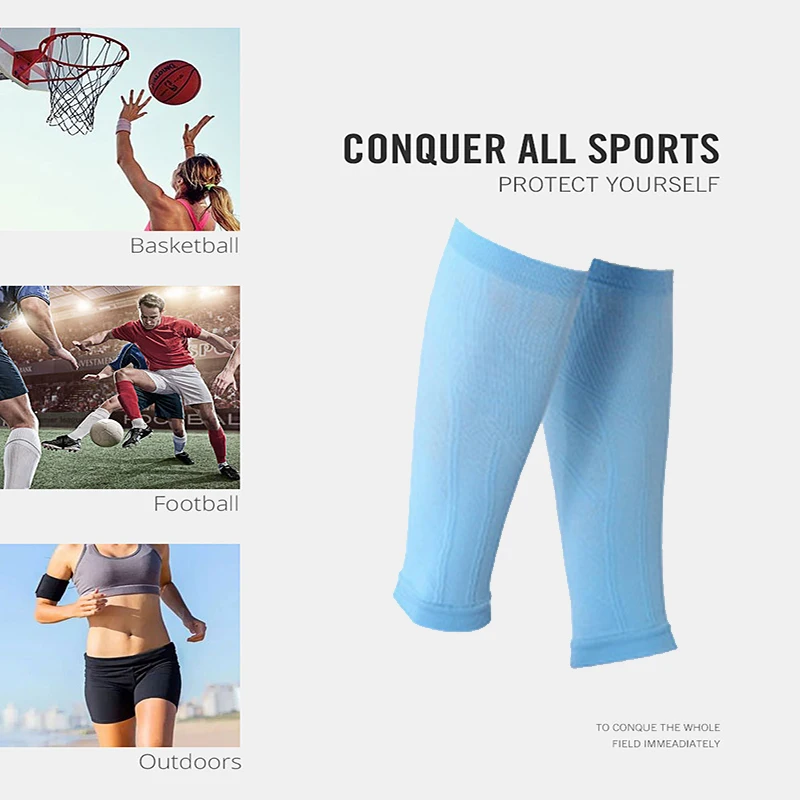 1 пара спортивные гетры для бега езды на велосипеде мужчин и женщин безопасные