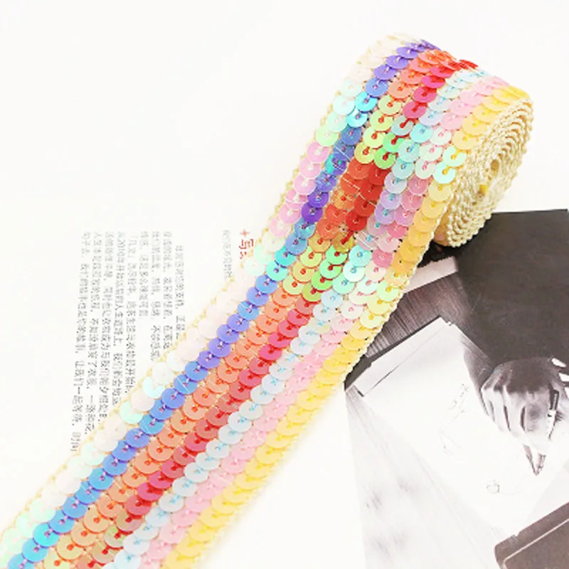 1 м/лот ширина 3 см эластичная блестящая отделка бисером кружевная Блестящая