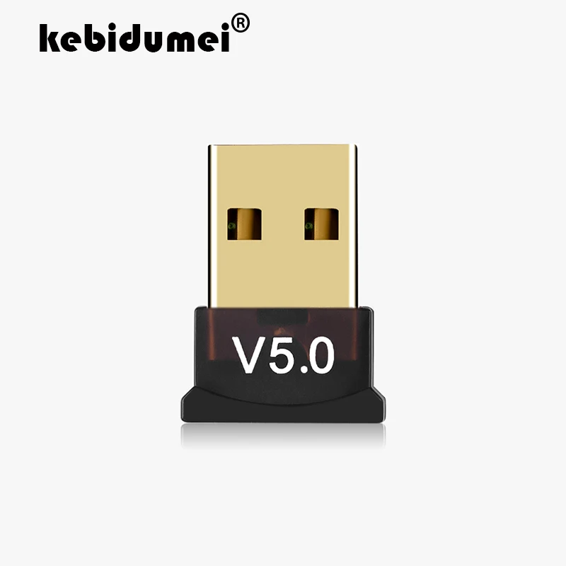 Беспроводной usb адаптер Bluetooth ПК Dongle V5.0 мини аудио приемник высокое Скорость