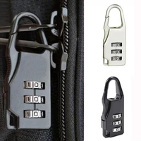 small chic padlock practical suitcase luggage security password lock 3 digit combination high quality travel accessories