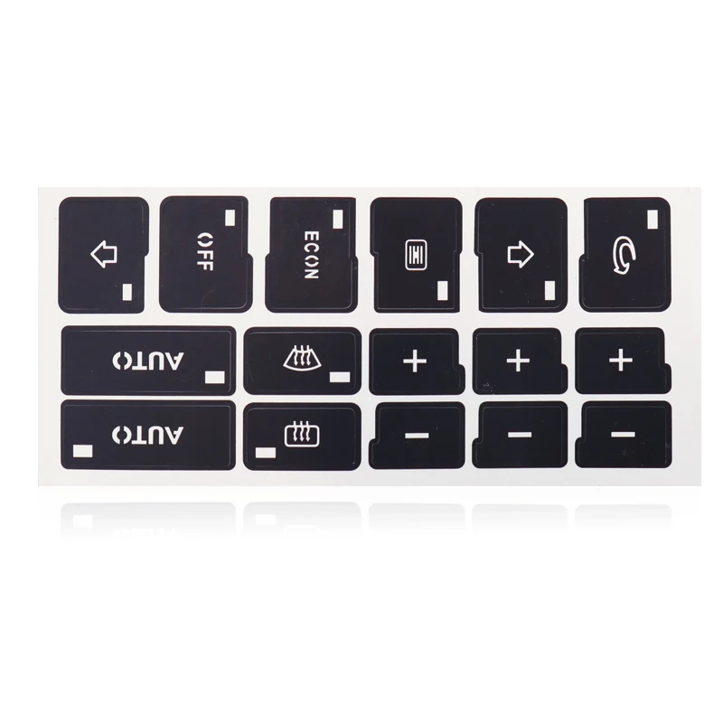 Автомобильный Кондиционер AC Кнопка климат контроля ремонт наклейки для Audi A4 A6 B6 B7