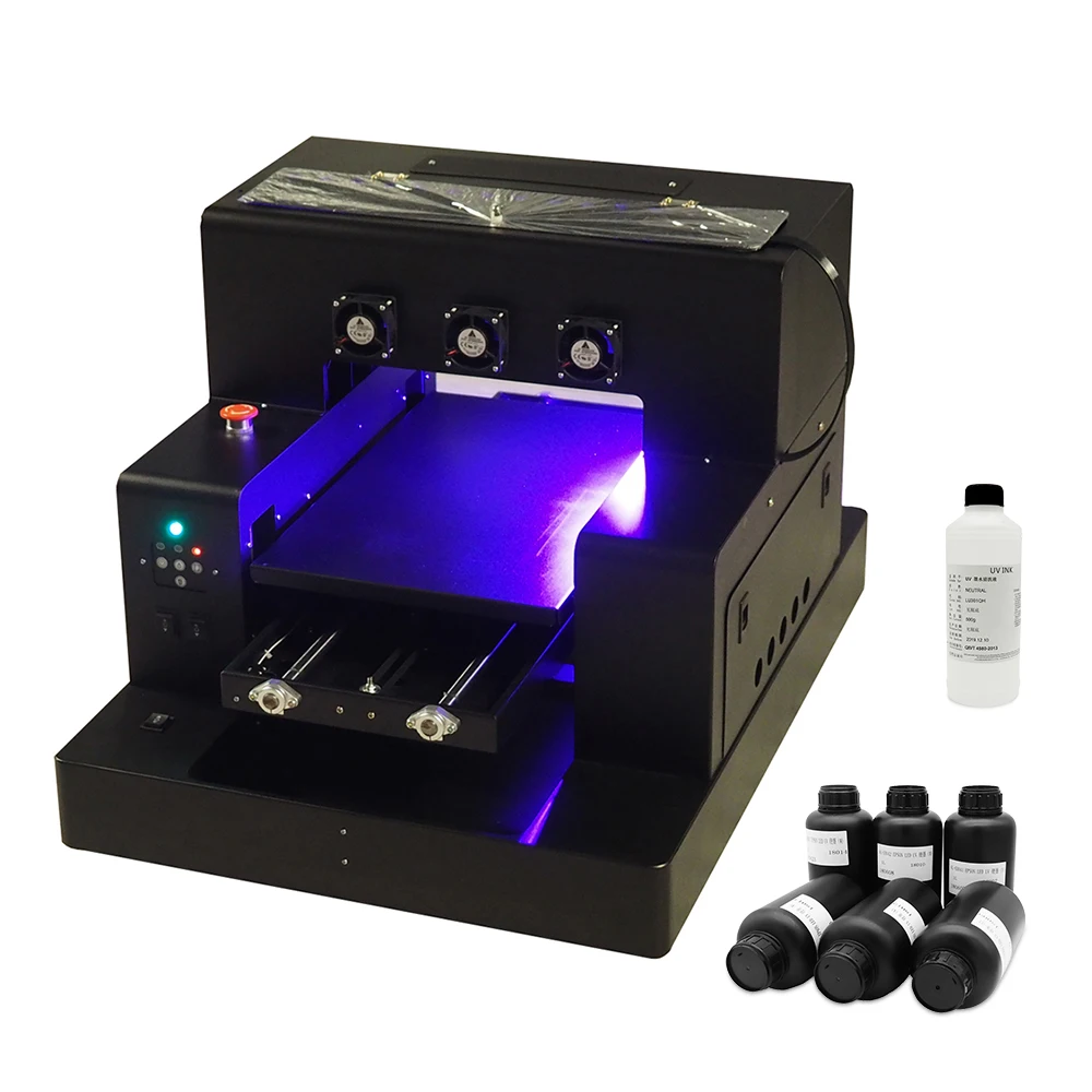 

2021 Flatbed UV Printer A2850 A3 For Glass Bottle Acrylic Metal Phone Case Multifunction Printers Printing Machine