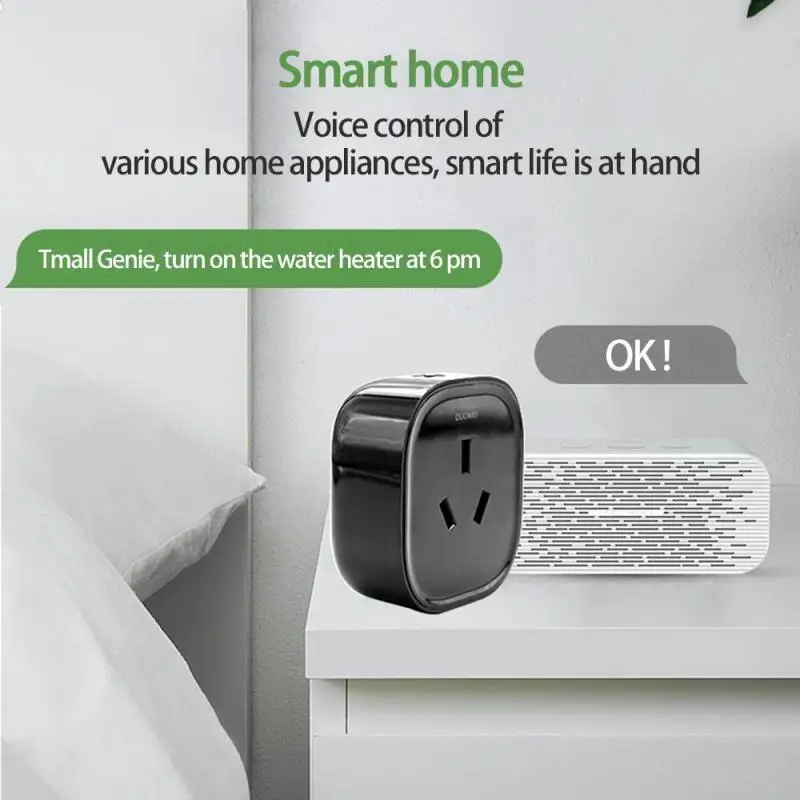 

Tuya Smart Wifi Air Conditioner Companion Voice Remote Control Tuya Charge Statistics Socket Voice Control And Timing Controller