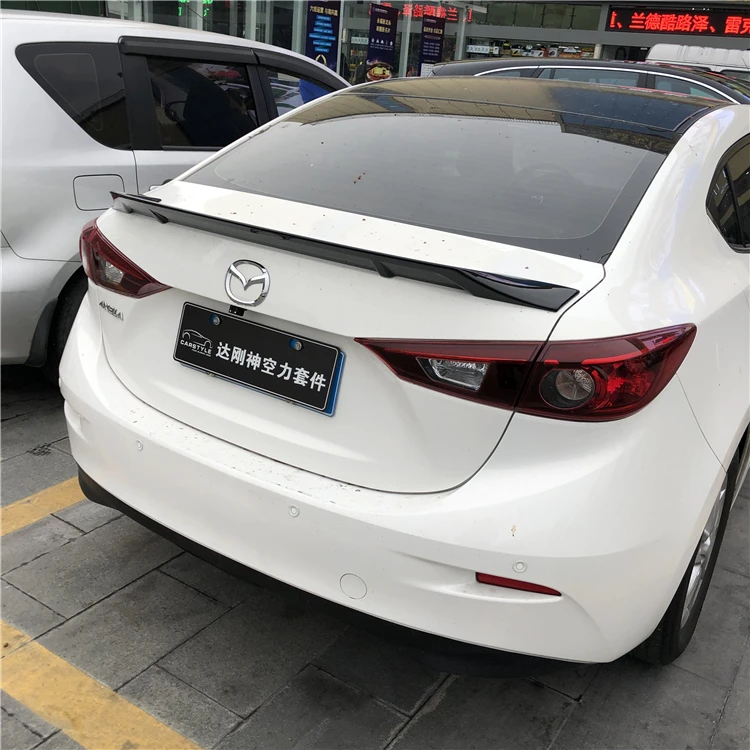 Спойлер заднего крыла для Mazda 3 Axela 2014-2016 цветной спойлер из АБС-пластика PULS |