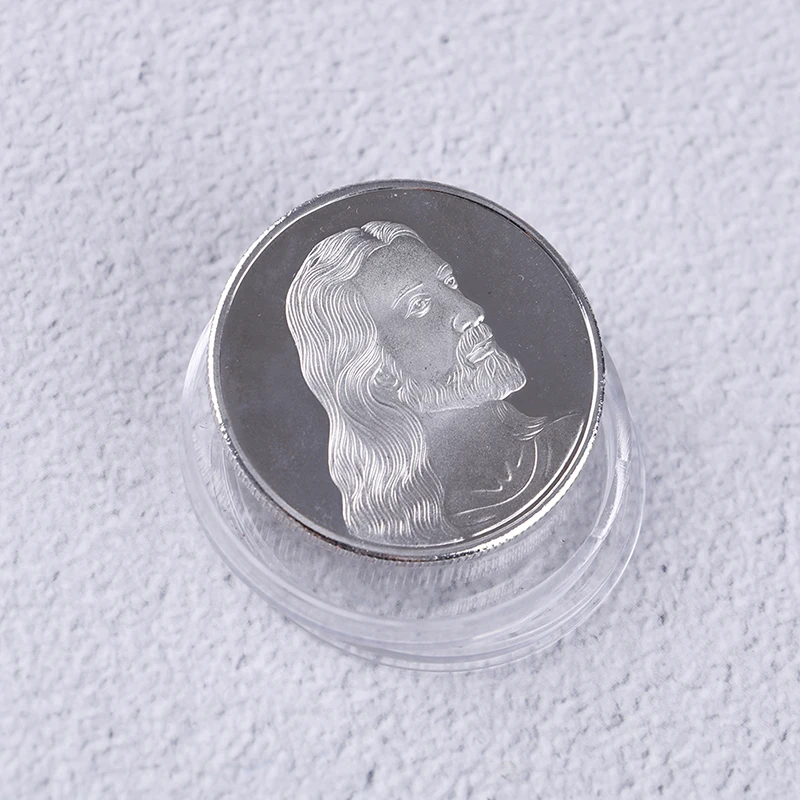 Памятная монета с имитацией Тайной вечери диаметром 40 мм | Дом и сад