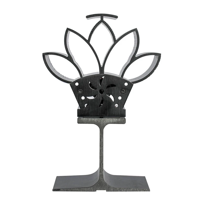 HTHL вентилятор для дровяной печи с 5 лезвиями нагреваемая дровяная горелка