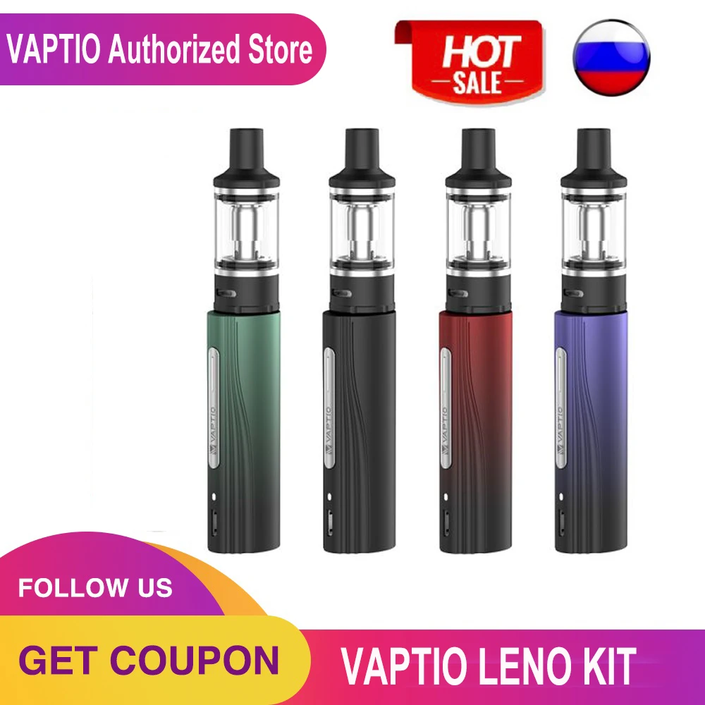Оригинальный набор Vaptio Leno 25 Вт vs cosmo Kit встроенный аккумулятор 900 мАч 2 0 мл с