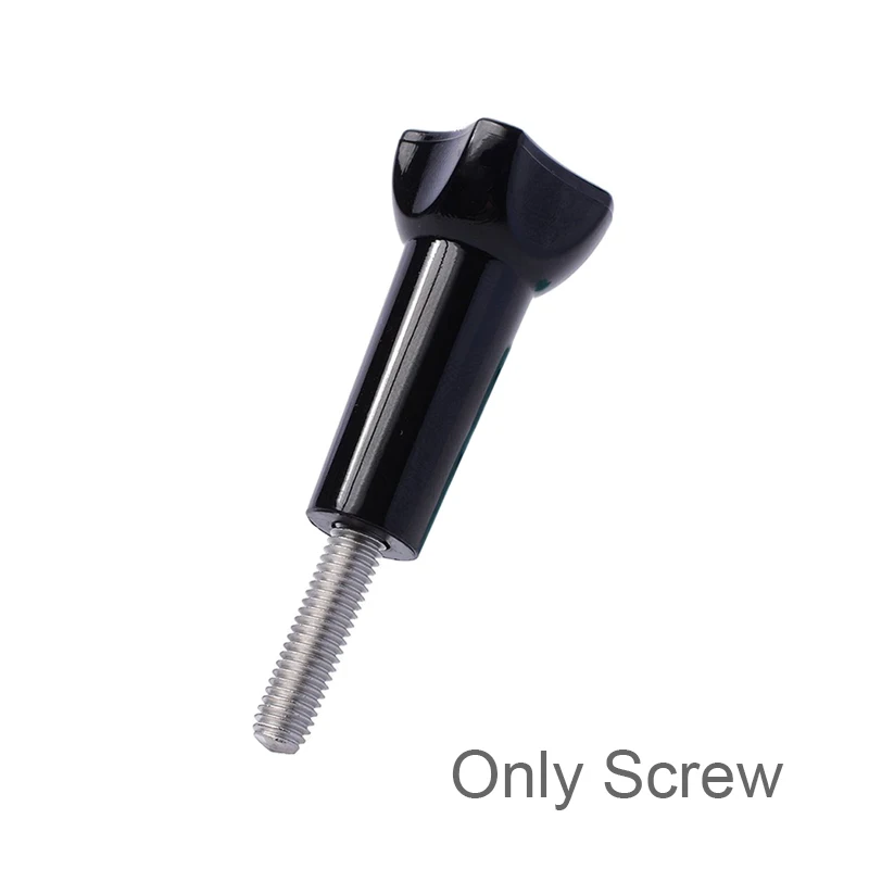 Only Screw 360 градусов Поворотный рюкзак шляпа зажим Крепление для GoPro Hero 8 7 6 5 4 Yi 4K Sjcam Eken DJI Osmo аксессуары для экшн-камеры - Цвет: Only Screw