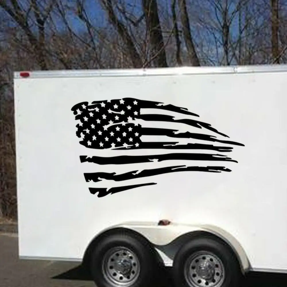 15 см * 8 7 Американский флаг Ветеран модные виниловые наклейки для автомобиля